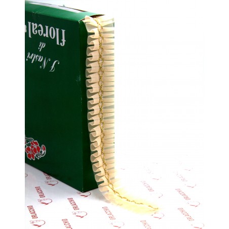 NASTRO GIROTORTA PELLE FLOREAL