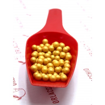 PERLE DI ZUCCHERO ORO GRANDI 100 gr