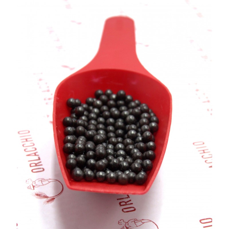 PERLE DI ZUCCHERO NERE PICCOLE 100 gr PERLE DI ZUCCHERO NERE PICCOLE 100 gr