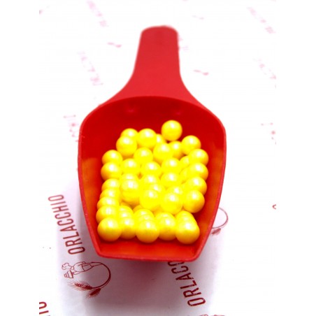 PERLE DI ZUCCHERO GIALLO GRANDI 100 gr