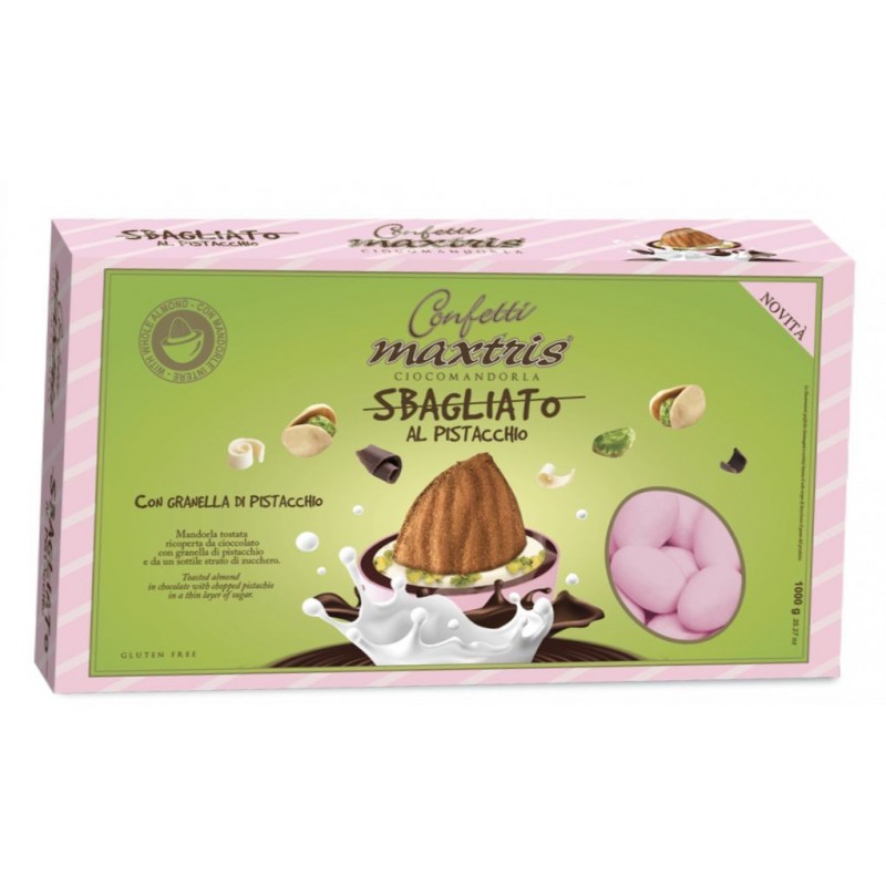 SBAGLIATO AL PISTACCHIO ROSA MAXTRIS 1 KG SBAGLIATO AL PISTACCHIO ROSA MAXTRIS 1 KG