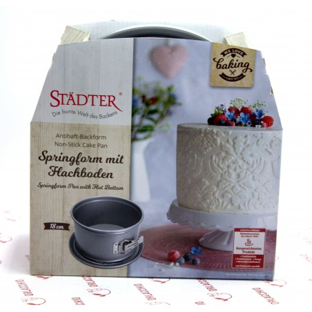 TORTIERA A CERNIERA A FONDO ANTIADERENTE PIATTO STADTER