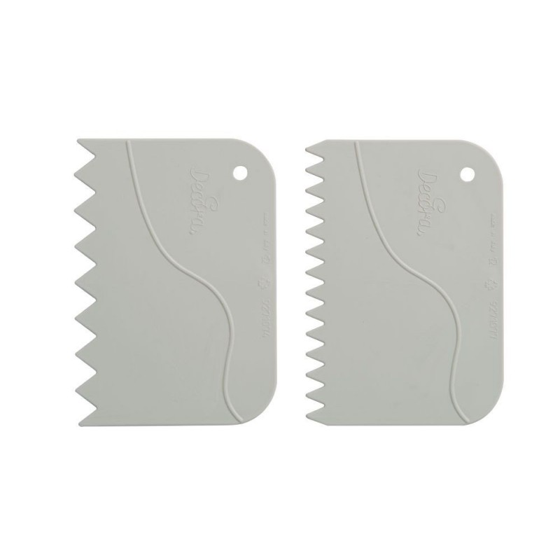 KIT 2 SPATOLE DENTELLATE DECORA