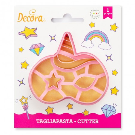 TAGLIAPASTA MASCHERINA UNICORNO DECORA