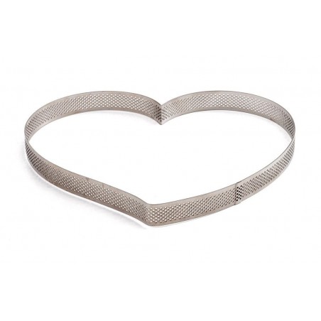 CUORE MICROFORATO 24X22X h 3,5cm DECORA