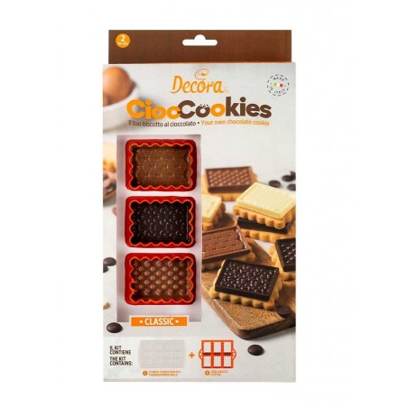 TAGLIAPASTA GALLETTE AL CIOCCOLATO DECORA