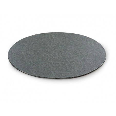 CAKEBOARD SOTTILE 25 ARGENTO DECORA