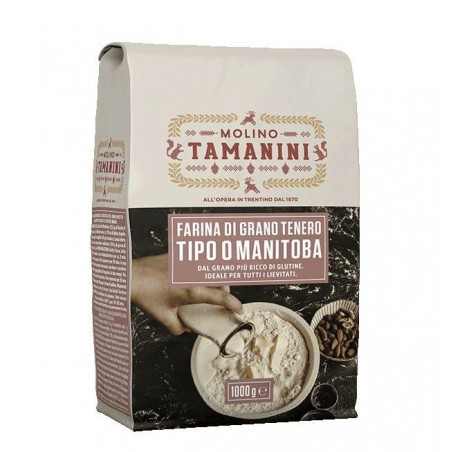 FARINA DI GRANO TENERO TIPO 0 MANITOBA MOLINO TAMANINI