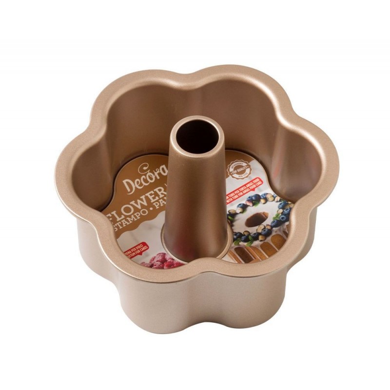 STAMPO ANGEL FOOD FIORE ROSE GOLD LINE DECORA STAMPO ANGEL FOOD FIORE ROSE GOLD LINE DECORA