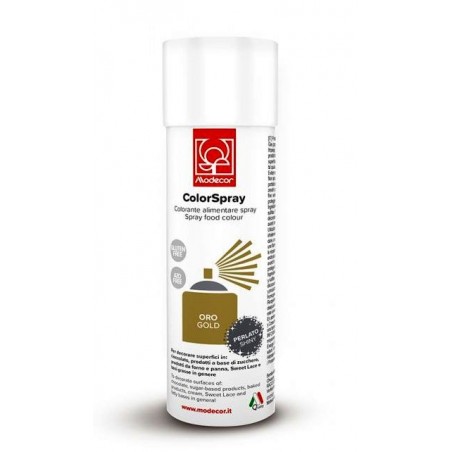 COLORANTE SPRAY PERLATO ORO MODECOR