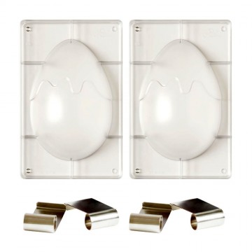 Kit Decora Gulp Stampo Uova Cioccolato 250g Policarbonato