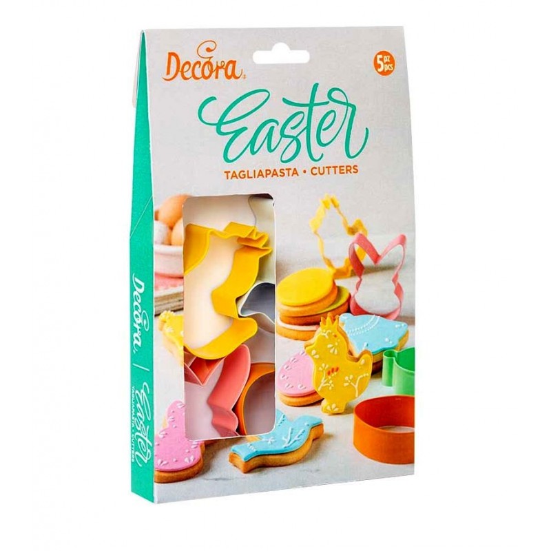 KIT TAGLIAPASTA FANTASIE DI PASQUA DECORA KIT TAGLIAPASTA FANTASIE DI PASQUA DECORA