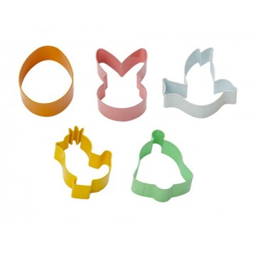 Kit 5 Tagliapasta Pasquali Acciaio Colorato 2,2 cm