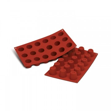 Stampo Mini Cannelé Bordelais – Silicone Platinum ø35 h35