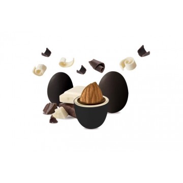 Confetti Neri Mandorla Doppio Cioccolato Senza Glutine