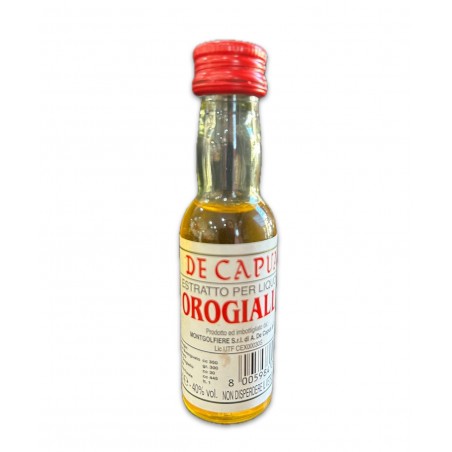 ESTRATTO LIQUORE OROGIALLO 3cl DE CAPUA