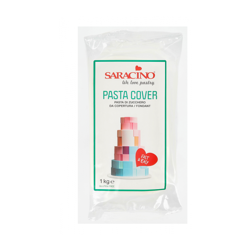 PASTA COVER BIANCA 1KG SARACINO