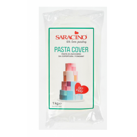 PASTA COVER BIANCA 1KG SARACINO