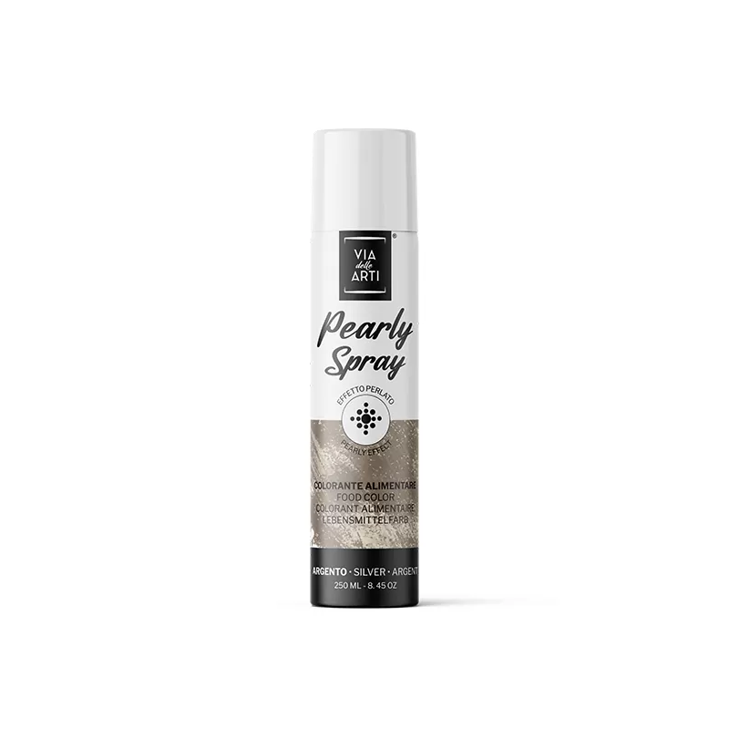 PEARLY SPRAY ARGENTO 250ml VIA DELLE ARTI