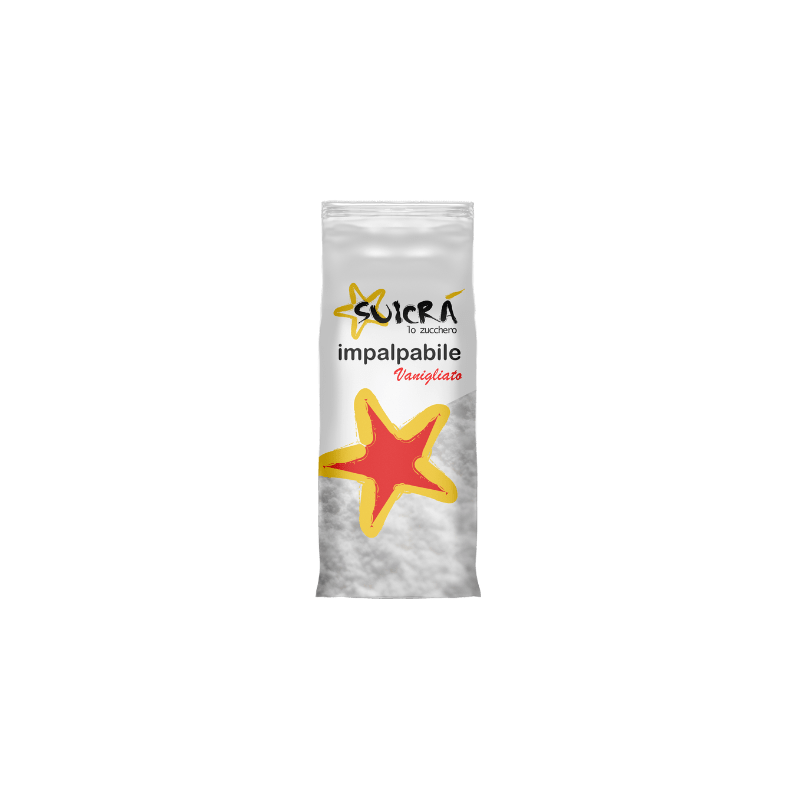 ZUCCHERO A VELO IMPALPABILE VANIGLIATO 5kg SUICRA' ZUCCHERO A VELO IMPALPABILE VANIGLIATO 5kg SUICRA'