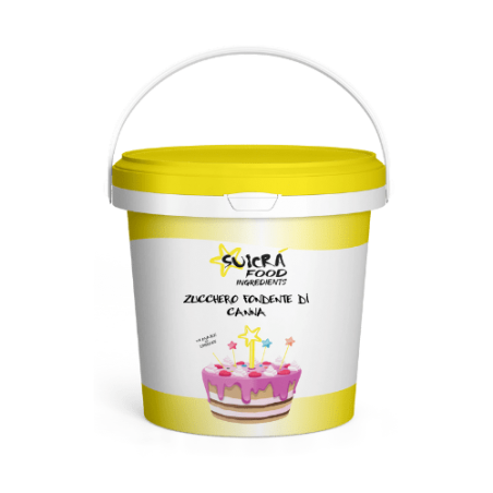 ZUCCHERO FONDENTE DI CANNA 15kg SUICRA' NASPRO