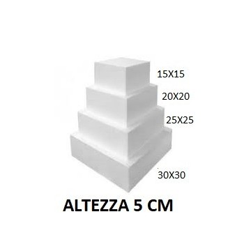 POLISTIROLO 15X15 H 5