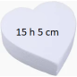 POLISTIROLO CUORE 15 H5 cm POLISTIROLO CUORE 15 H5 cm