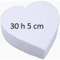 POLISTIROLO CUORE 30 H 5 cm POLISTIROLO CUORE 30 H 5 cm