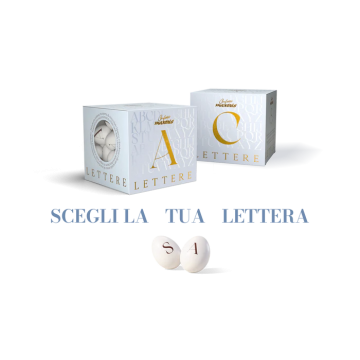 Confetti Lettera D Ciocomandorla Senza Glutine 200g