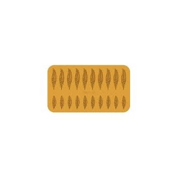 Stampo Piuma Silikomart – Decorazioni tuile e cioccolato 29×122