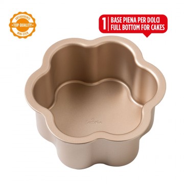 Stampo in metallo antiaderente doppia base ø 22 cm – Perfetto per dolci