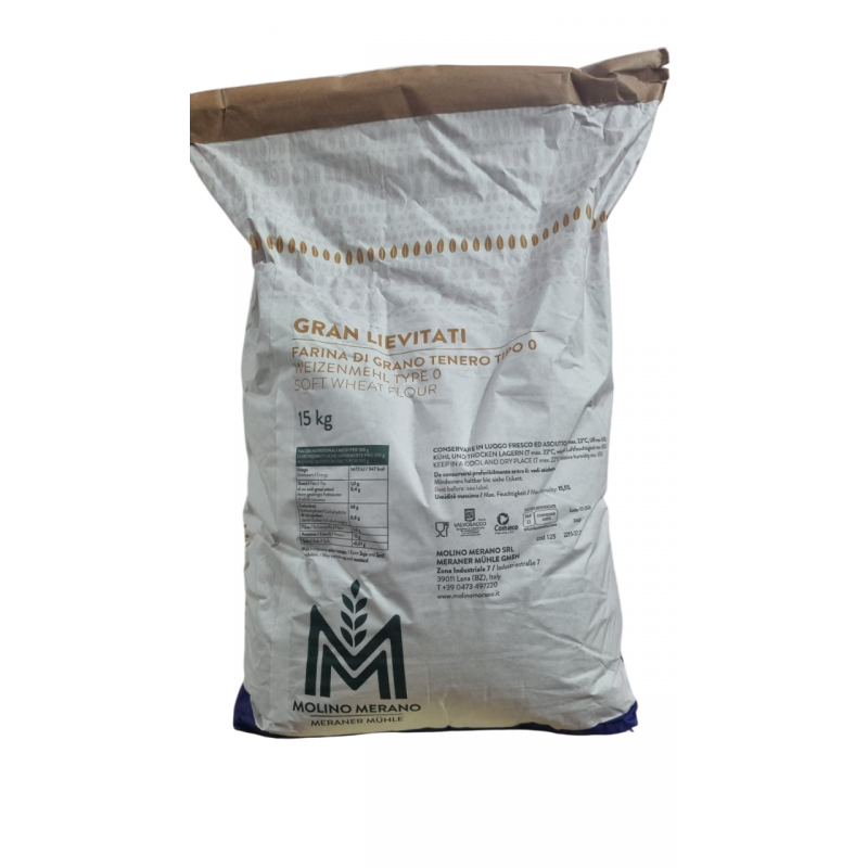 GRAN LIEVITATI MOLINO MERANO 15kg GRAN LIEVITATI MOLINO MERANO 15kg