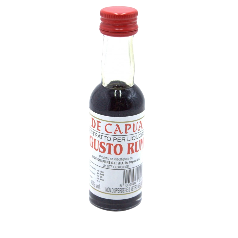 ESTRATTO LIQUORE RUM 3 cl DE CAPUA ESTRATTO LIQUORE RUM 3 cl DE CAPUA