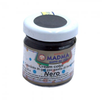 COLORANTE GEL NERO 25 gr MADMA