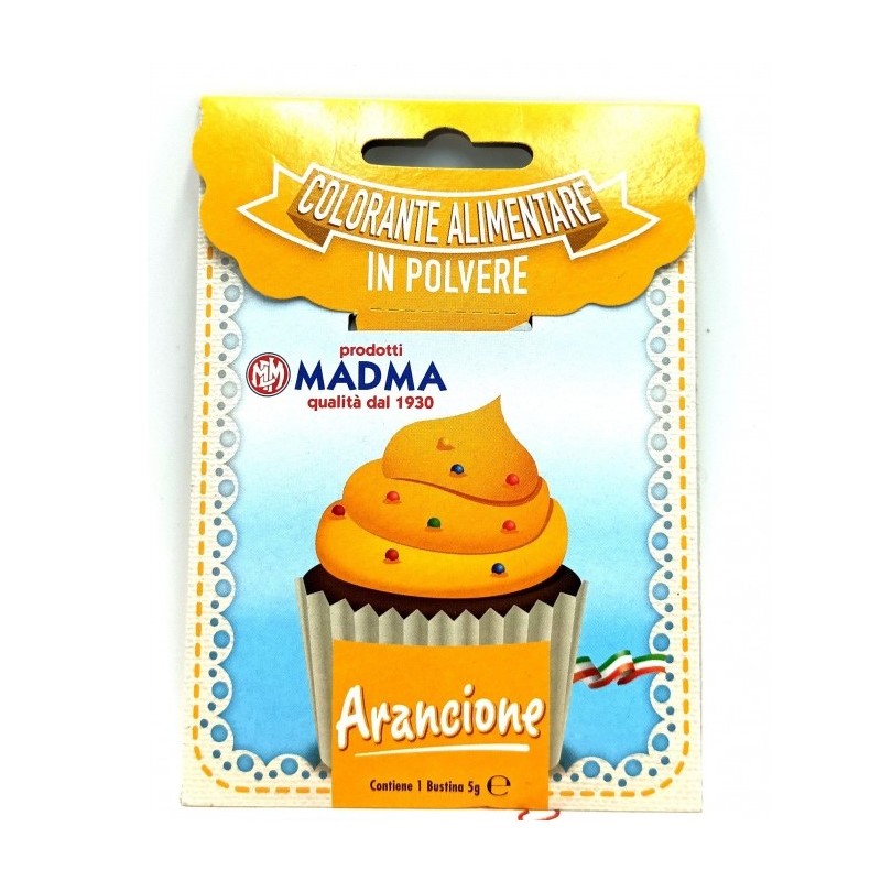 COLORANTE IN POLVERE ARANCIONE MADMA COLORANTE IN POLVERE ARANCIONE MADMA