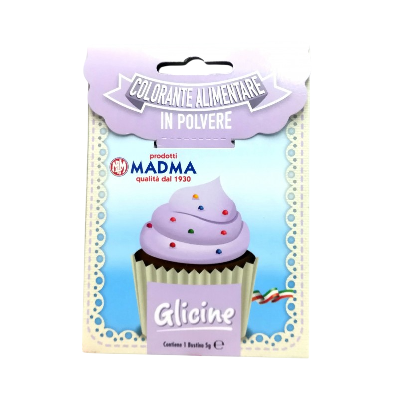 COLORANTE IN POLVERE GLICINE 5gr MADMA COLORANTE IN POLVERE GLICINE 5gr MADMA
