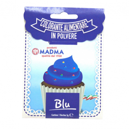 COLORANTE IN POLVERE BLU 5 gr MADMA