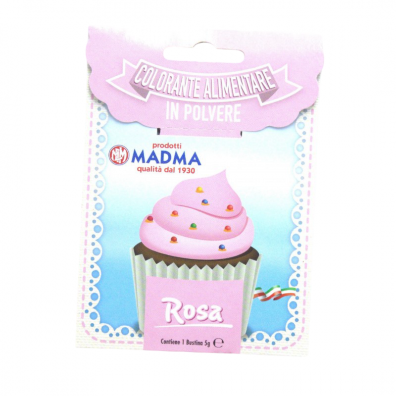 COLORANTE IN POLVERE ROSA 5 gr MADMA COLORANTE IN POLVERE ROSA 5 gr MADMA