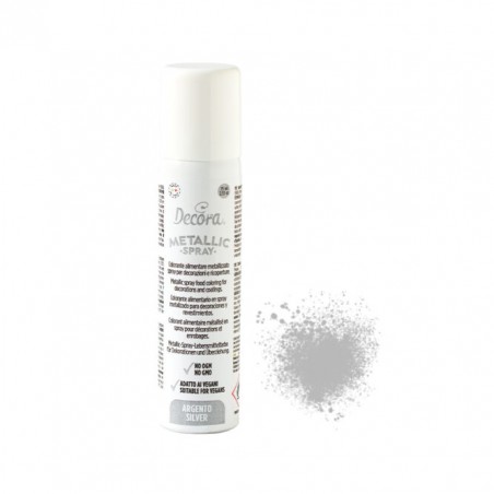 COLORANTE SPRAY ARGENTO 75 ml DECORA