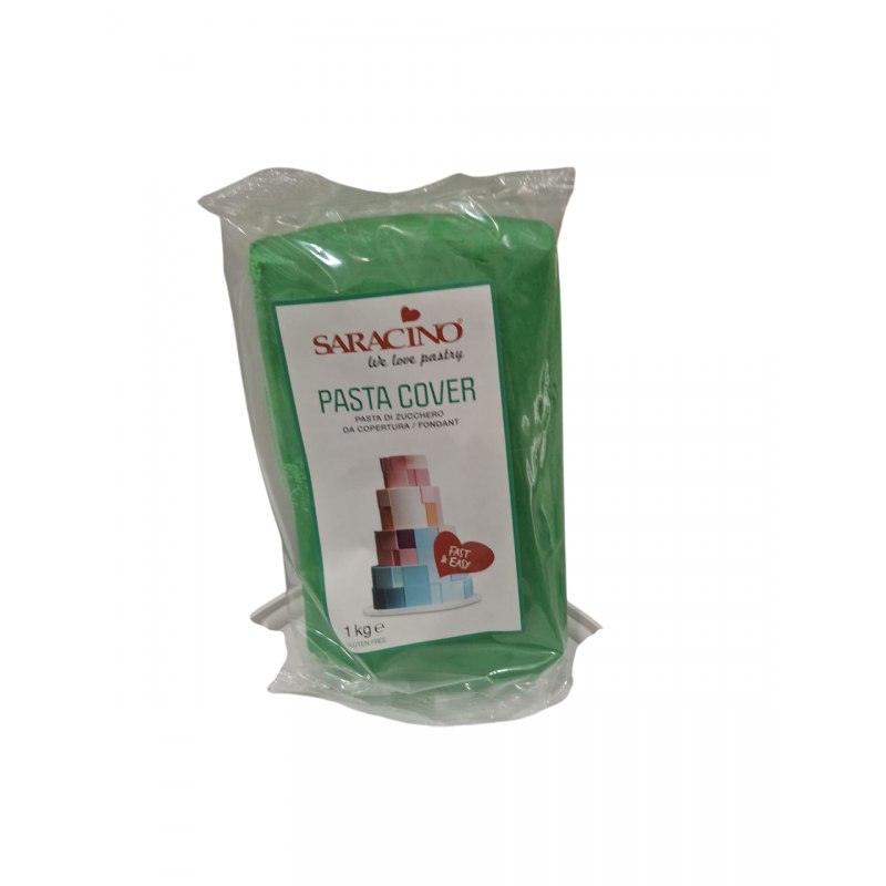 COVER VERDE 1KG SARACINO