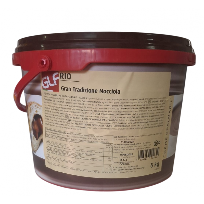 RIO GRAN TRADIZIONE NOCCIOLA 5KG GLF RIO GRAN TRADIZIONE NOCCIOLA 5KG GLF