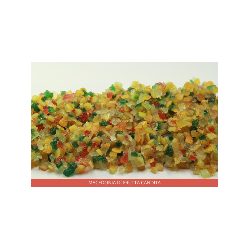 MACEDONIA CANDITA 6X6mm 5KG AMBROSIO MACEDONIA CANDITA 6X6mm 5KG AMBROSIO