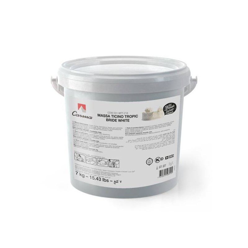 MASSA TICINO TROPIC BRIDE WHITE 7 Kg CARMA MASSA TICINO TROPIC BRIDE WHITE 7 Kg CARMA