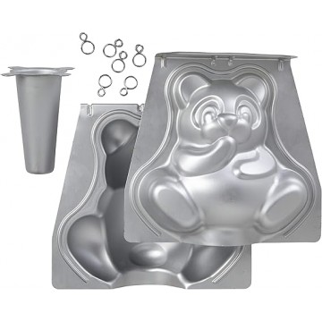 Set Teglie 3D Orsacchiotto Wilton in Alluminio