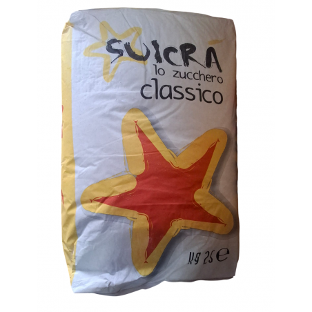 ZUCCHERO CLASSICO 25 KG SUICRA'
