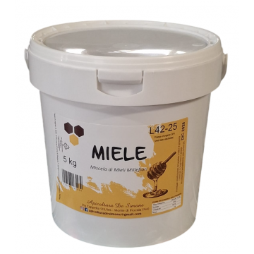 MIELE MILLEFIORI 5 KG APICOLTURA DE SIMONE
