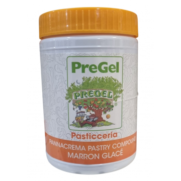 PANNACREMA MARRON GLACE' 1 KG PREGEL