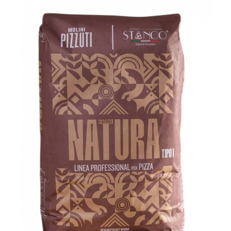 FARINA NATURA TIPO 1 MOLINI PIZZUTI 10kg FARINA NATURA TIPO 1 MOLINI PIZZUTI 10kg