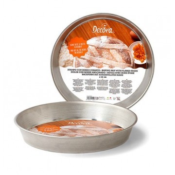 STAMPO CON BORDO SVASATO 28cm DECORA