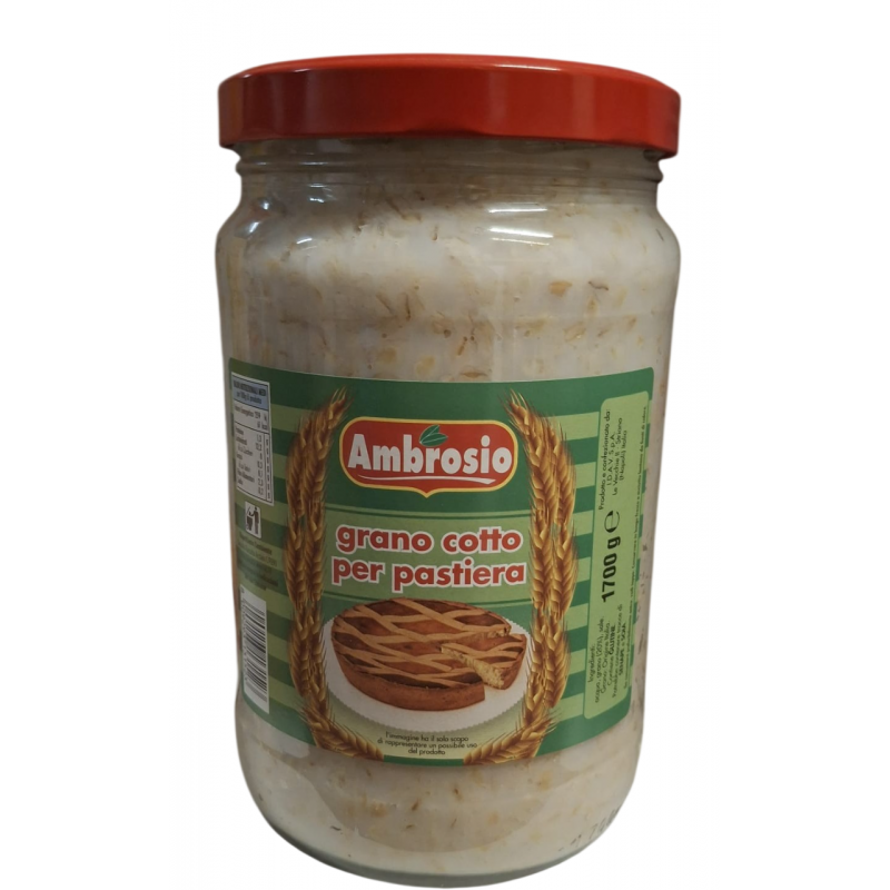 GRANO COTTO PER PASTIERA 1,7 KG AMBROSIO GRANO COTTO PER PASTIERA 1,7 KG AMBROSIO